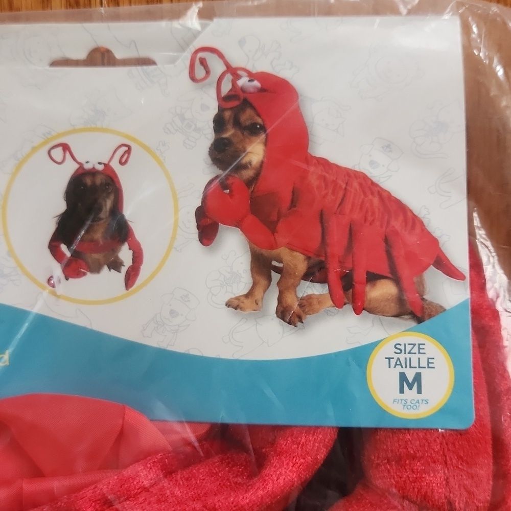 Pet Krewe, Lobster Dog Cistume, Never Opened - Picture 2 of 3